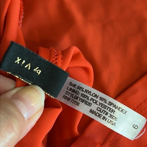 ViX by Paula Hermmany Coral red tankini set, size 6/8 - Picture 8 of 14